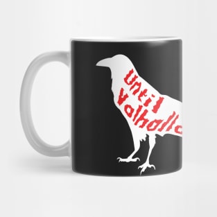 Until Valhalla Odin's Raven Huginn and Muninn Norse Mythology Mug